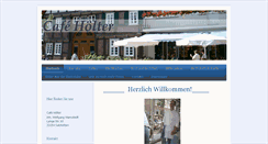 Desktop Screenshot of cafe-hoelter.de
