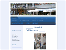 Tablet Screenshot of cafe-hoelter.de